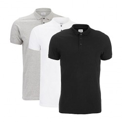 Pack 3 Polo pour Homme -...