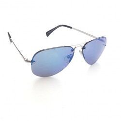 Lunette soleil - Homme - Bleu